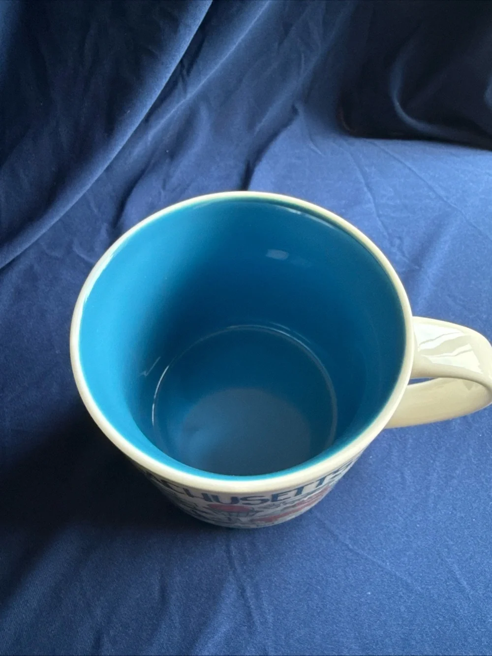 Starbucks Been There Series Massachusetts Mug 14oz Collector Cup w/ Box NWT NEW - Picture 7 of 13